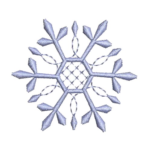 snowflake machine embroidery design needle passion embroidery npe